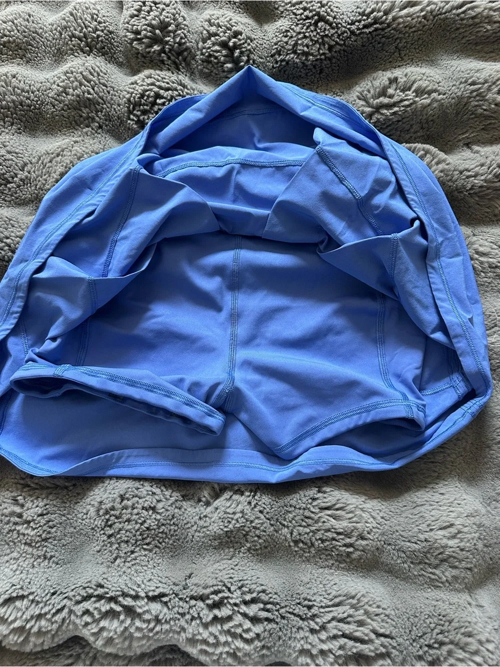 lululemon athletica Periwinkle Blue Athletic Mini Skirt